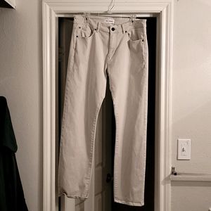 DL 1961 - White Straigjt Leg Pants